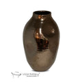 Campari vaas groen goud creme